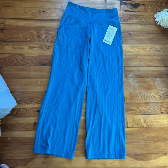 lululemon athletica Blue Wide Leg Pants - Picture 1 of 6
